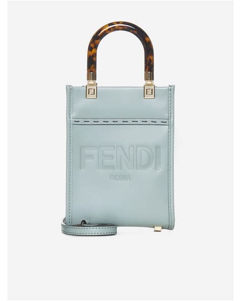 Fendi sunshine leather handbags